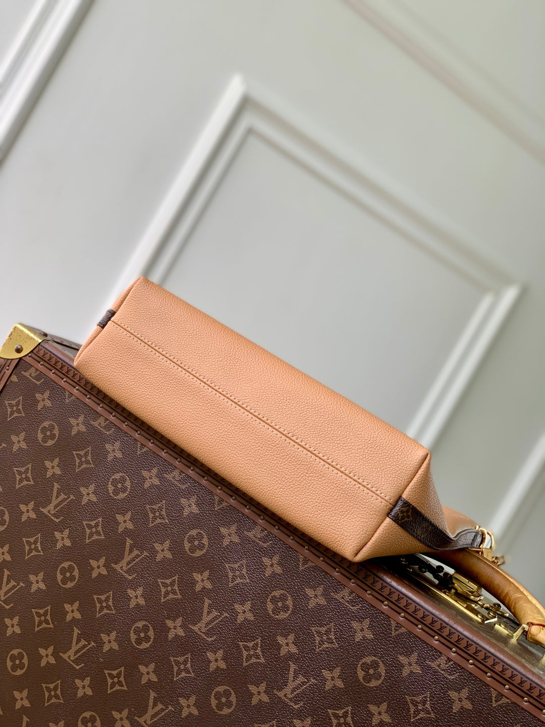 LV 2025 Multipass Bag Arizona Beige mix Brown Canvas Calfskin 347361
