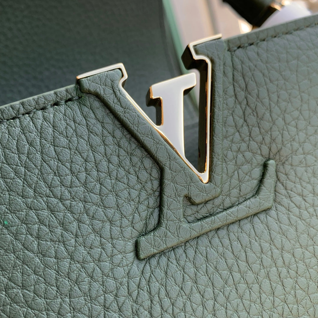 LV 2025 Capucine Bag Green Green
