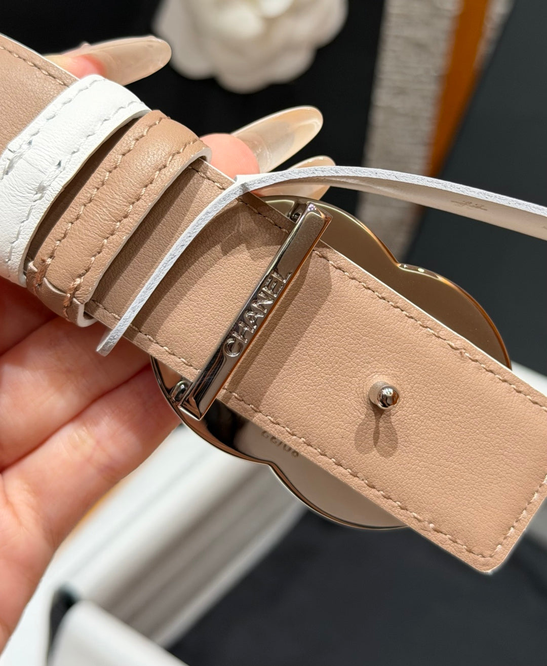 Chanel 2026 Interlocking CC Belt 30mm Leather 213832