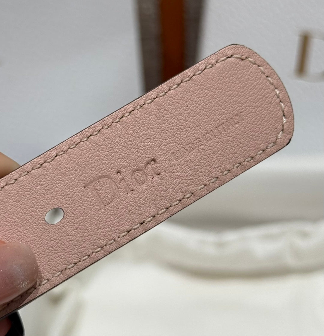 Dior 2026 30 Montaigne Reversible Belt 20mm Leather 215407