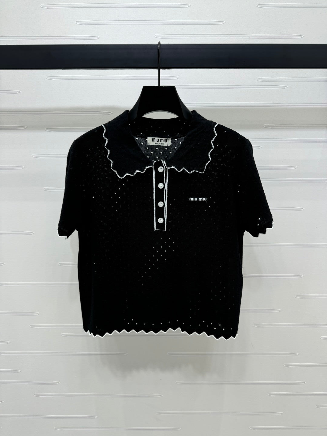 Miu 25 Polo T-Shirt Silk 233517