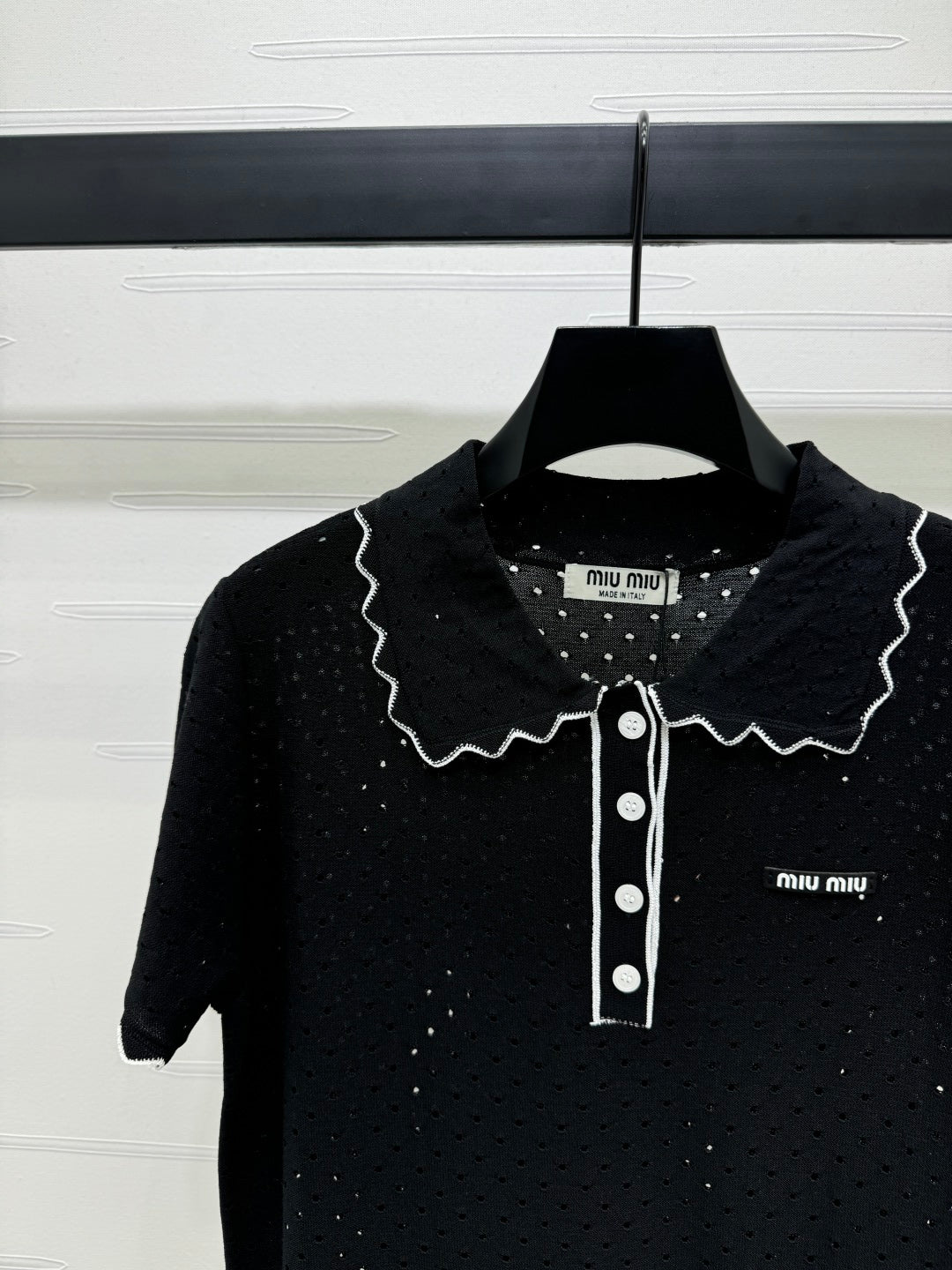 Miu 25 Polo T-Shirt Silk 233517