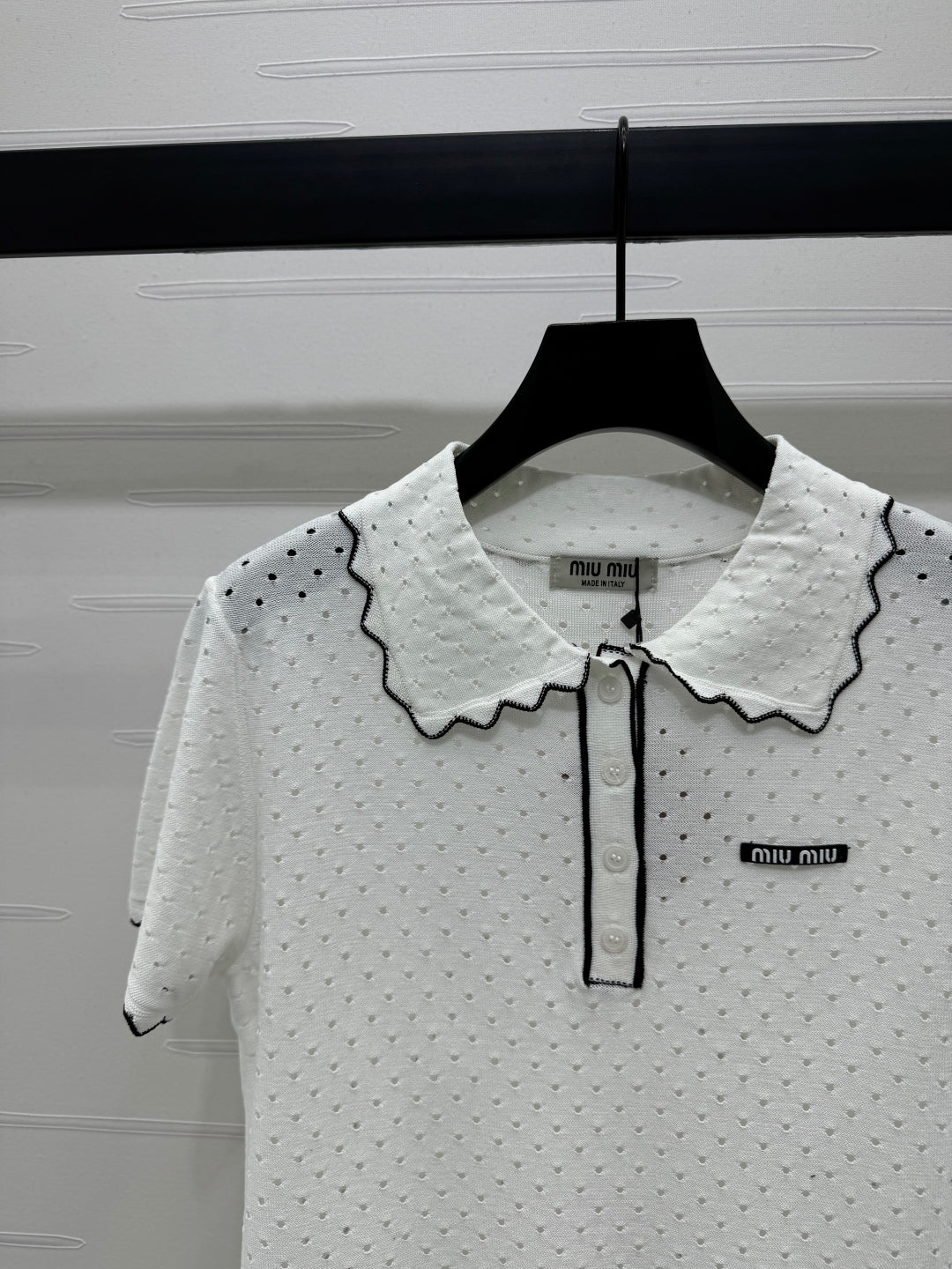 Miu 25 Polo T-Shirt Silk 233517