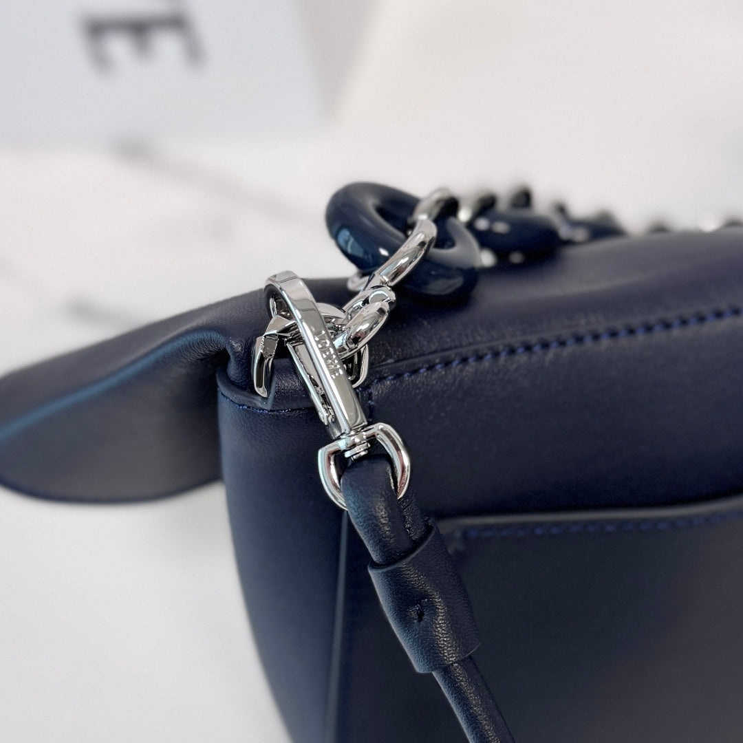 Loewe 2025 Ola 26 Bag Blue Smooth Calfskin 274666