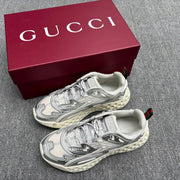GG Men's 25 Cub3d Sneaker Silver Mesh 721094