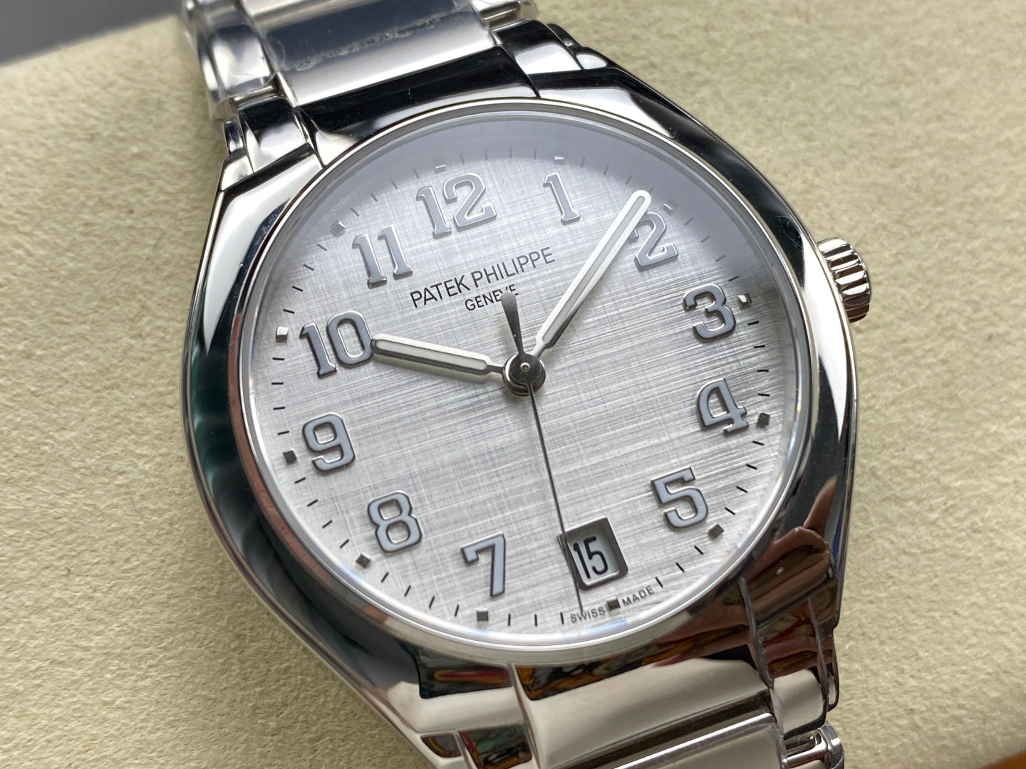 PATEK Twenty-Four 36mm Silver White Dial