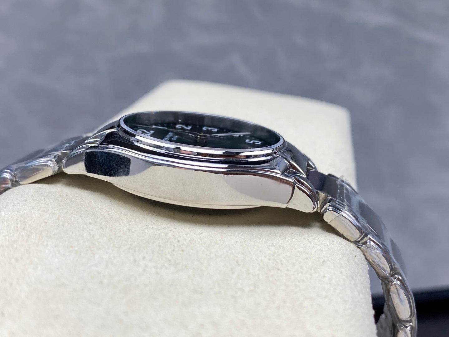 PATEK Twenty-Four 36mm Silver Dark Green Dial