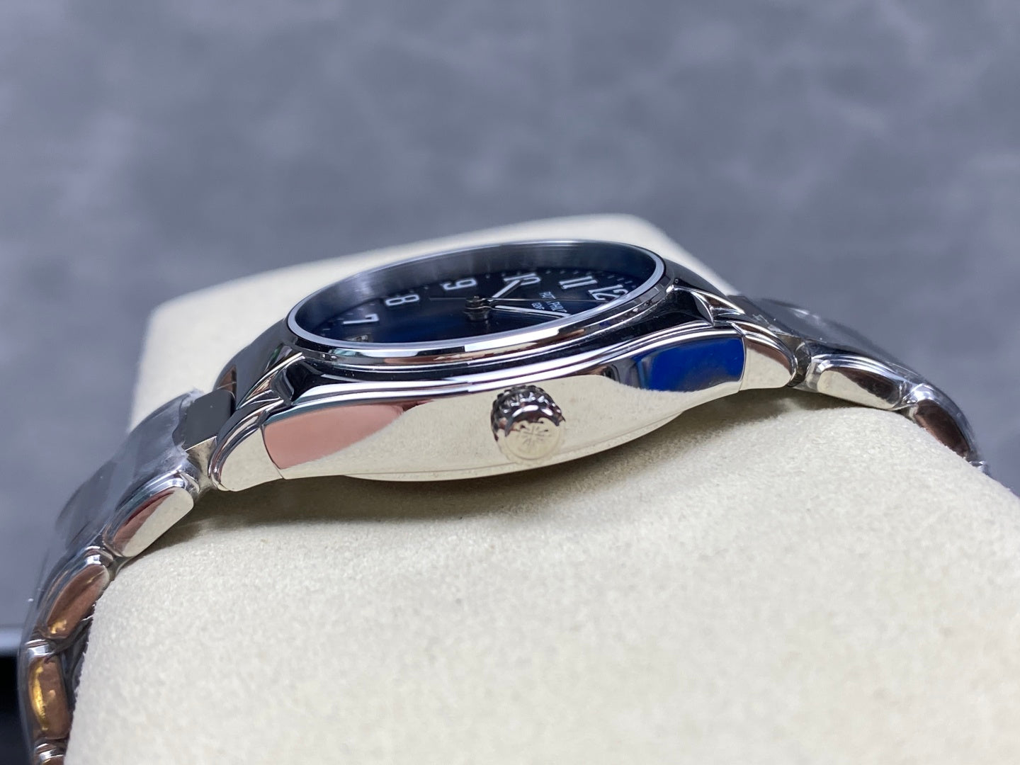 PATEK Twenty-Four 36mm Silver Blue Dial