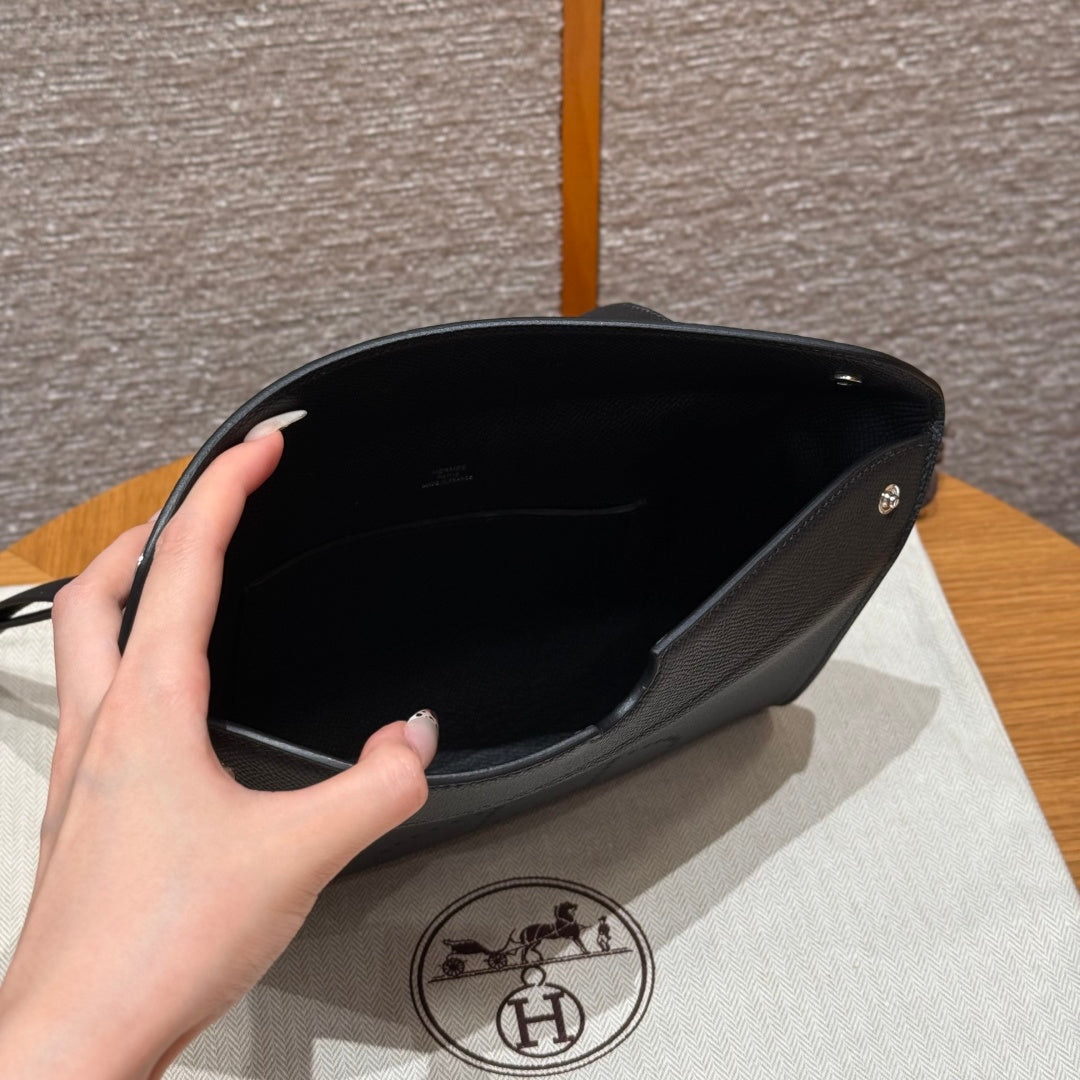 High-end Hermes 2026 Videpoches Bag 27cm Togo Calfskin
