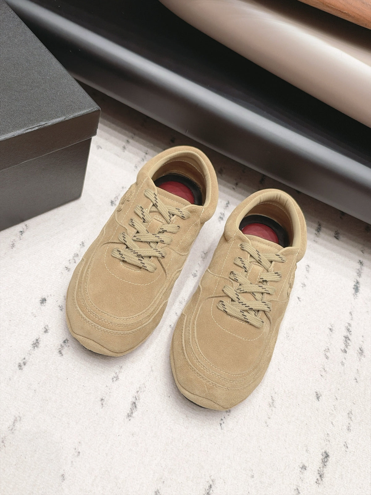 Chanel 2026 Round-Toe Sneaker Suede 175878