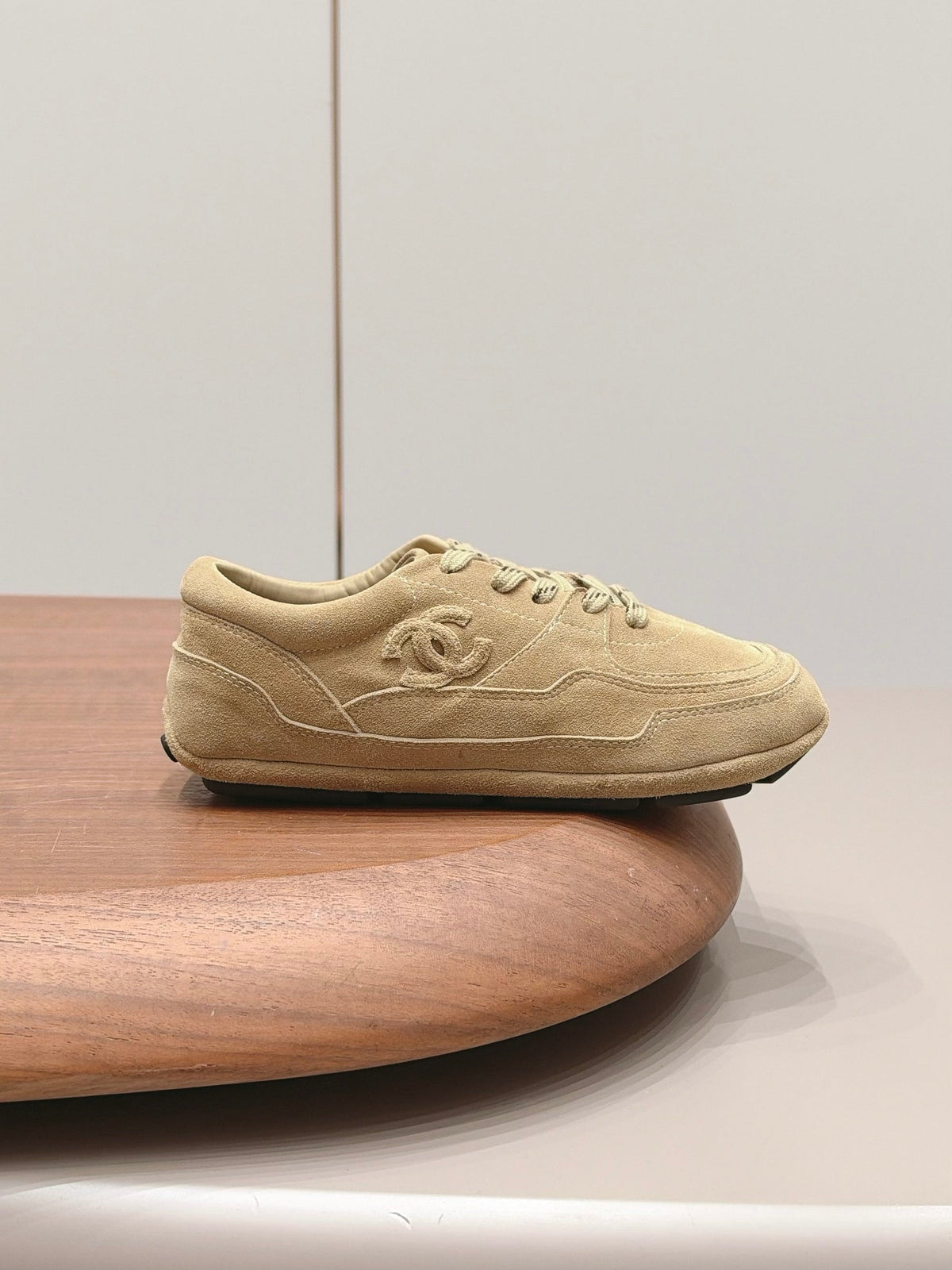 Chanel 2026 Round-Toe Sneaker Suede 175878