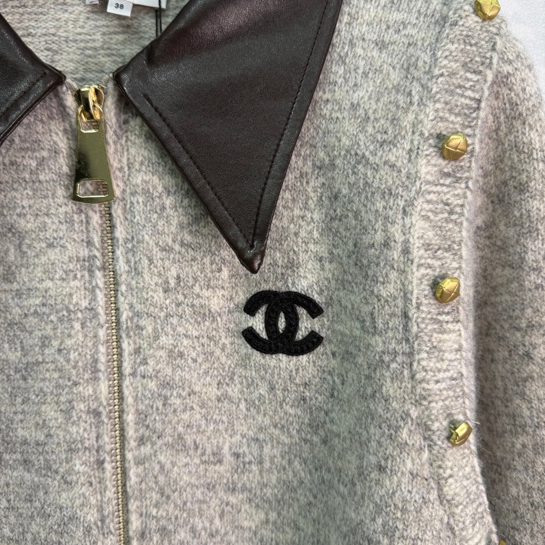 Chanel 2026 Short Zipper Jacket Wool 449494