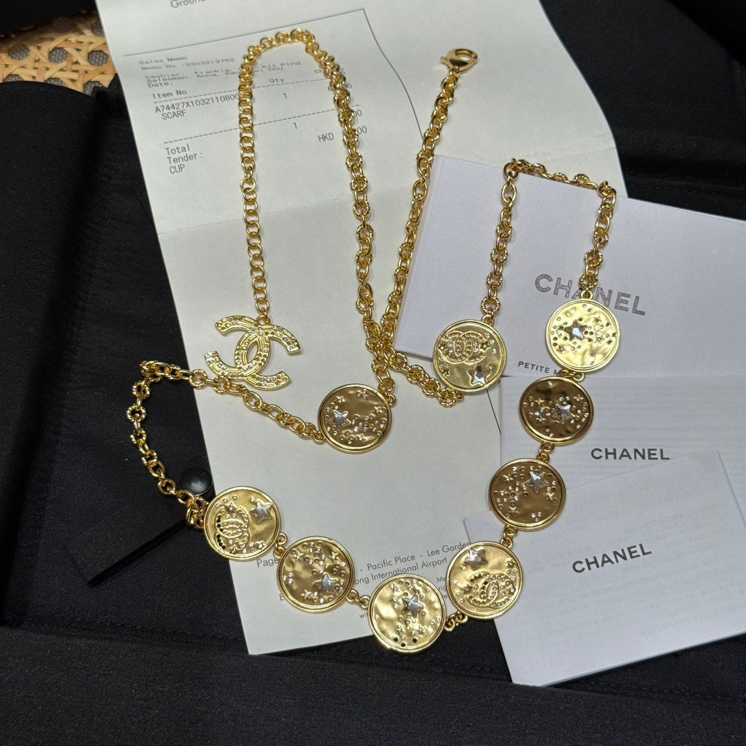 Chanel 2026 CC Coin Charm Chain Belt