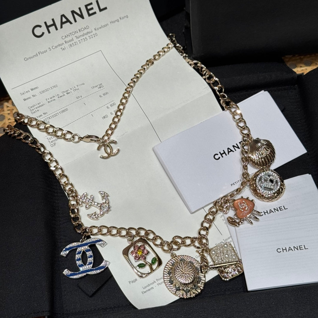 Chanel 2026 Multi-Charm Chain Belt 189210