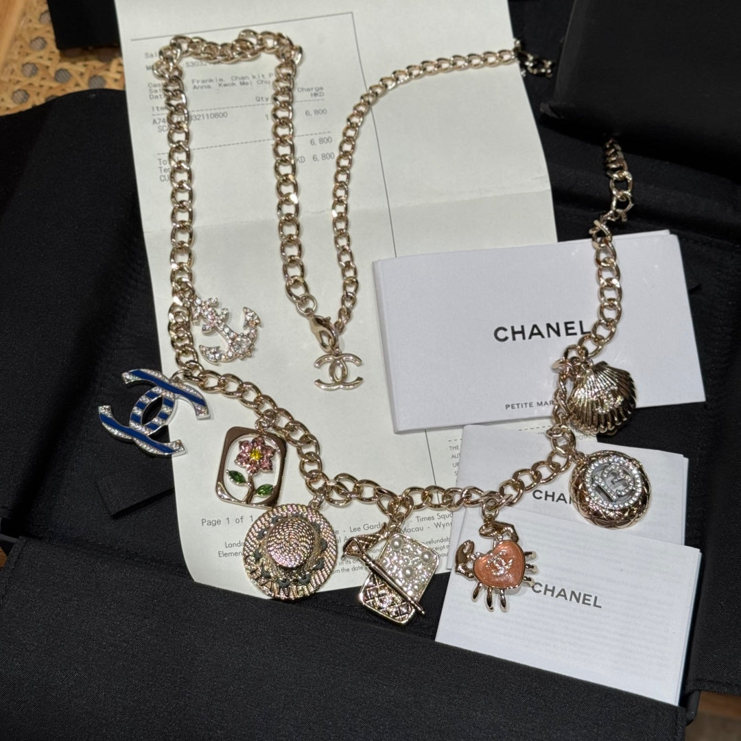 Chanel 2026 Multi-Charm Chain Belt 189210