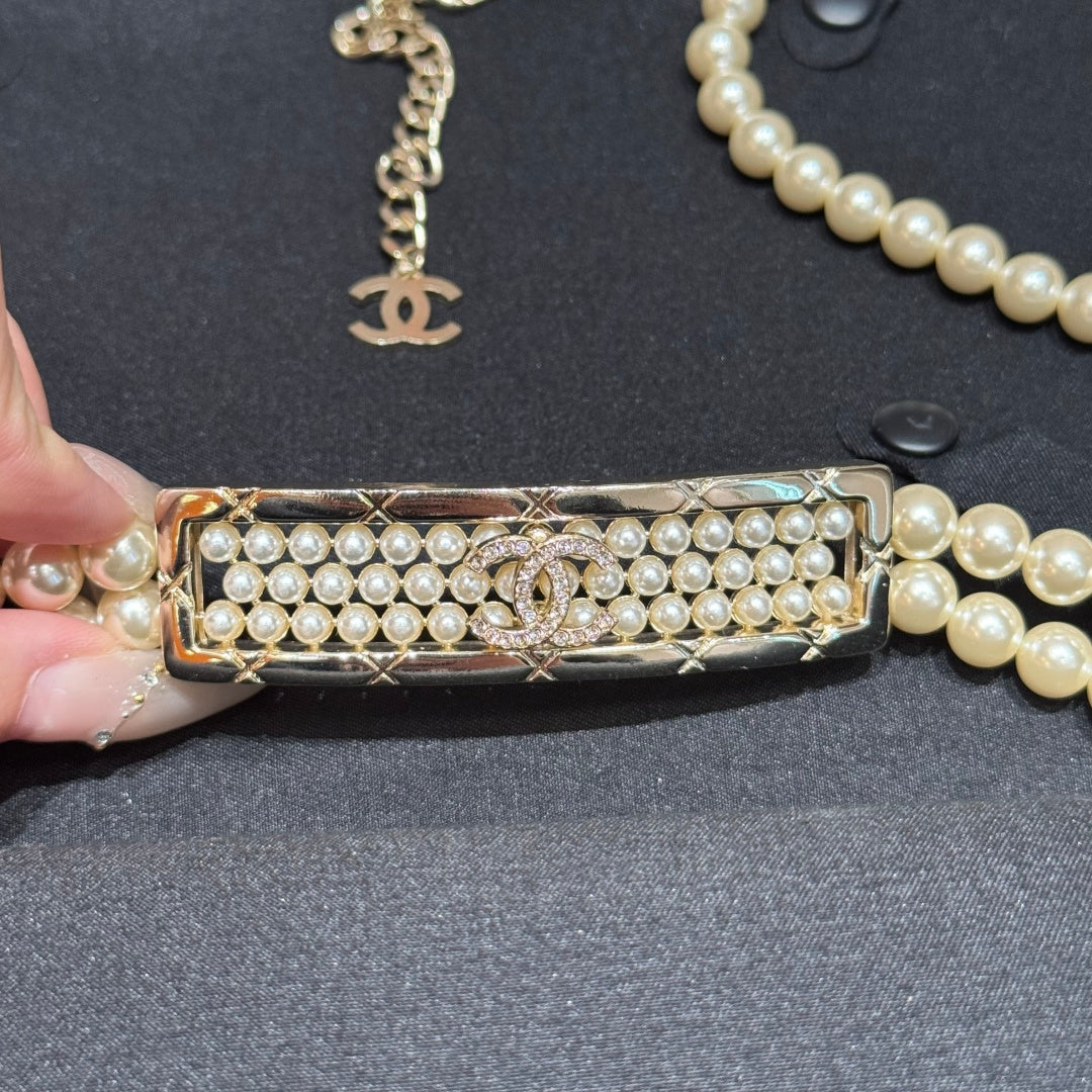 Chanel 2026 Pearl Chain Belt 216098