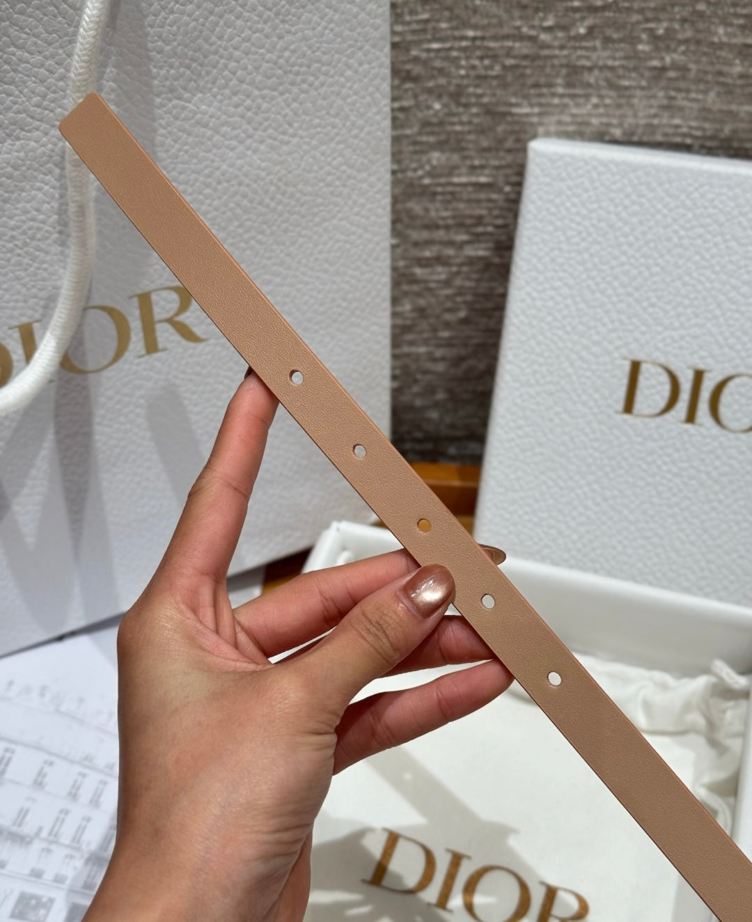Dior 2026 Miss Dior Belt 15mm Smooth Calfskin