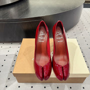 CL x Margiela 25 Pumps Red 10cm Patent Leather 296035