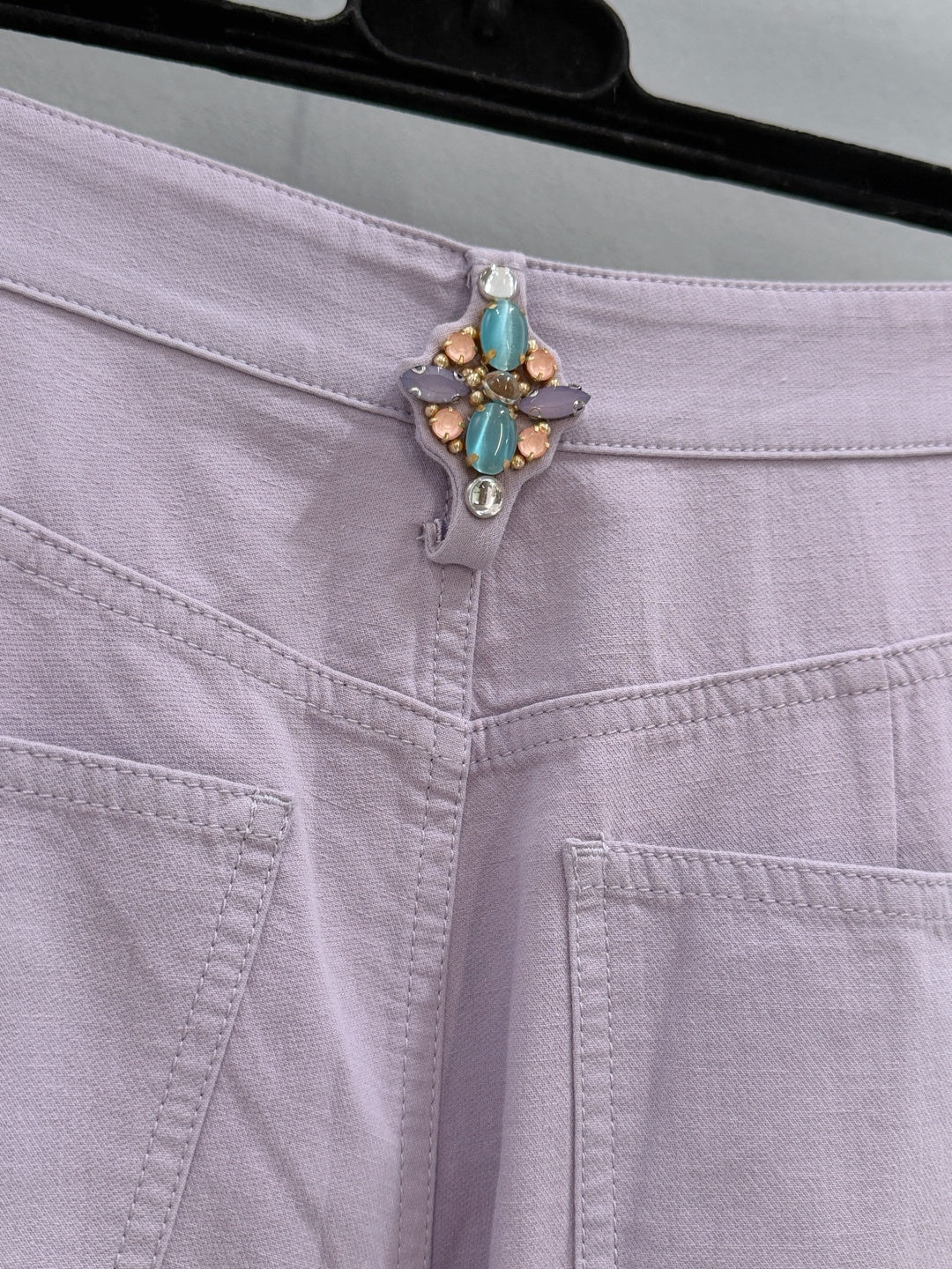 Chanel 2026 Flared Trouser Purple Cotton 267928