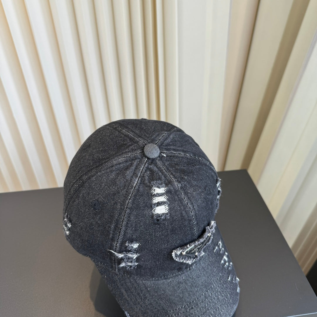 Prada Denim Baseball Cap 213450