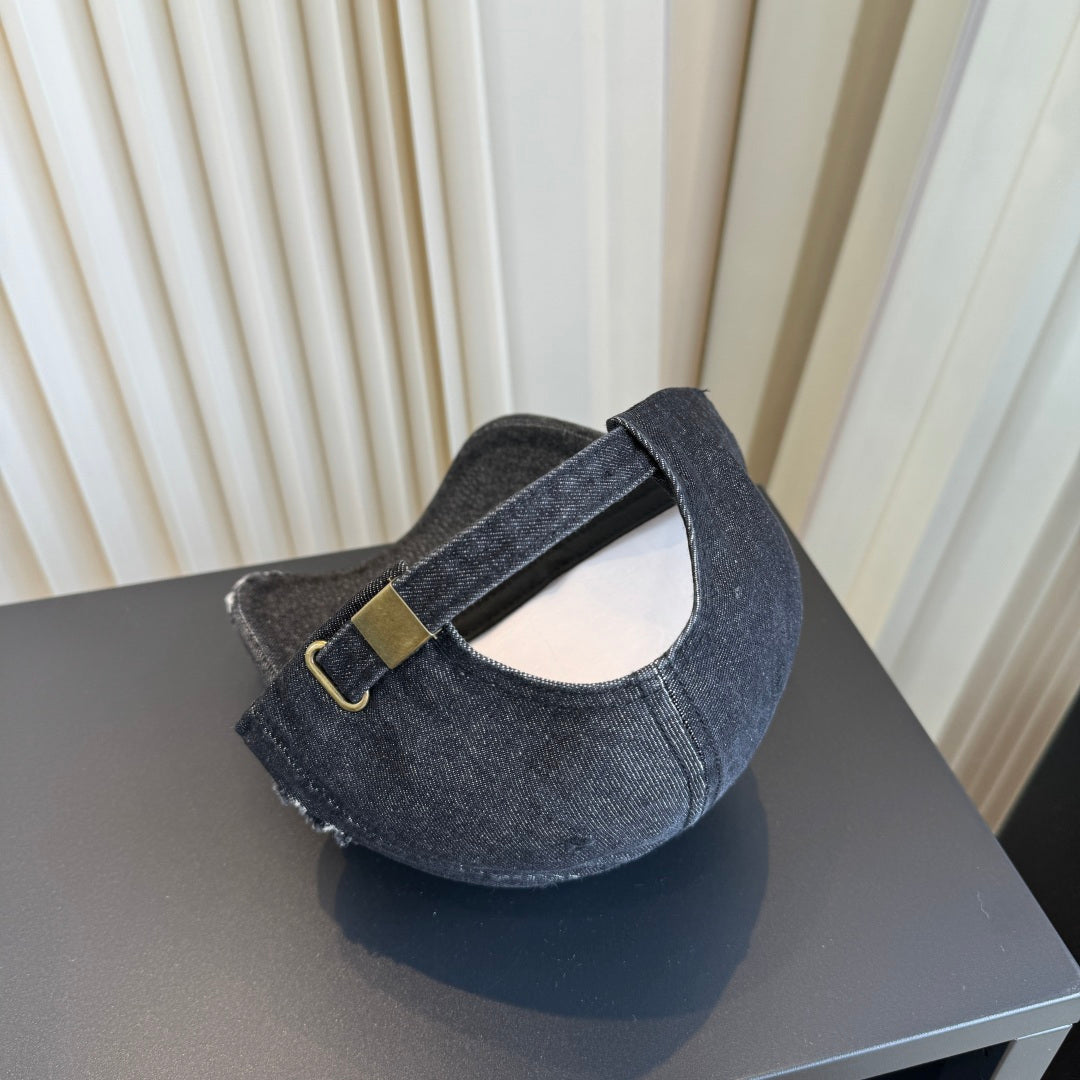 Prada Denim Baseball Cap 213450