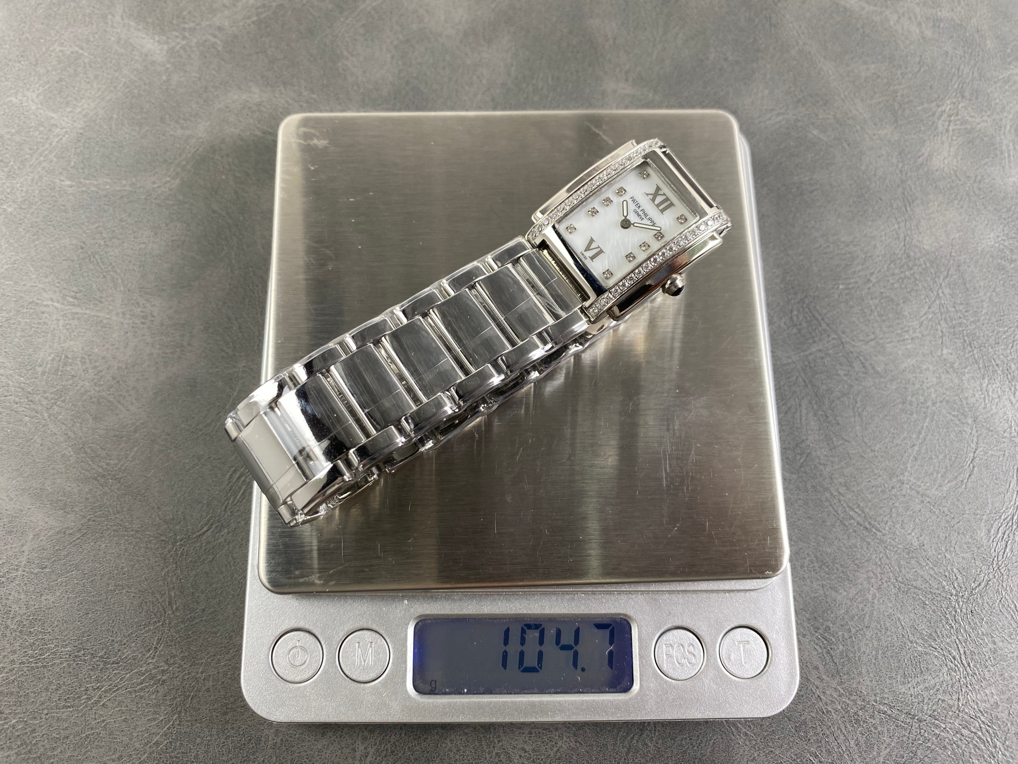 Patek Philippe Twenty 26mm Sliver Case Diamond Bezel