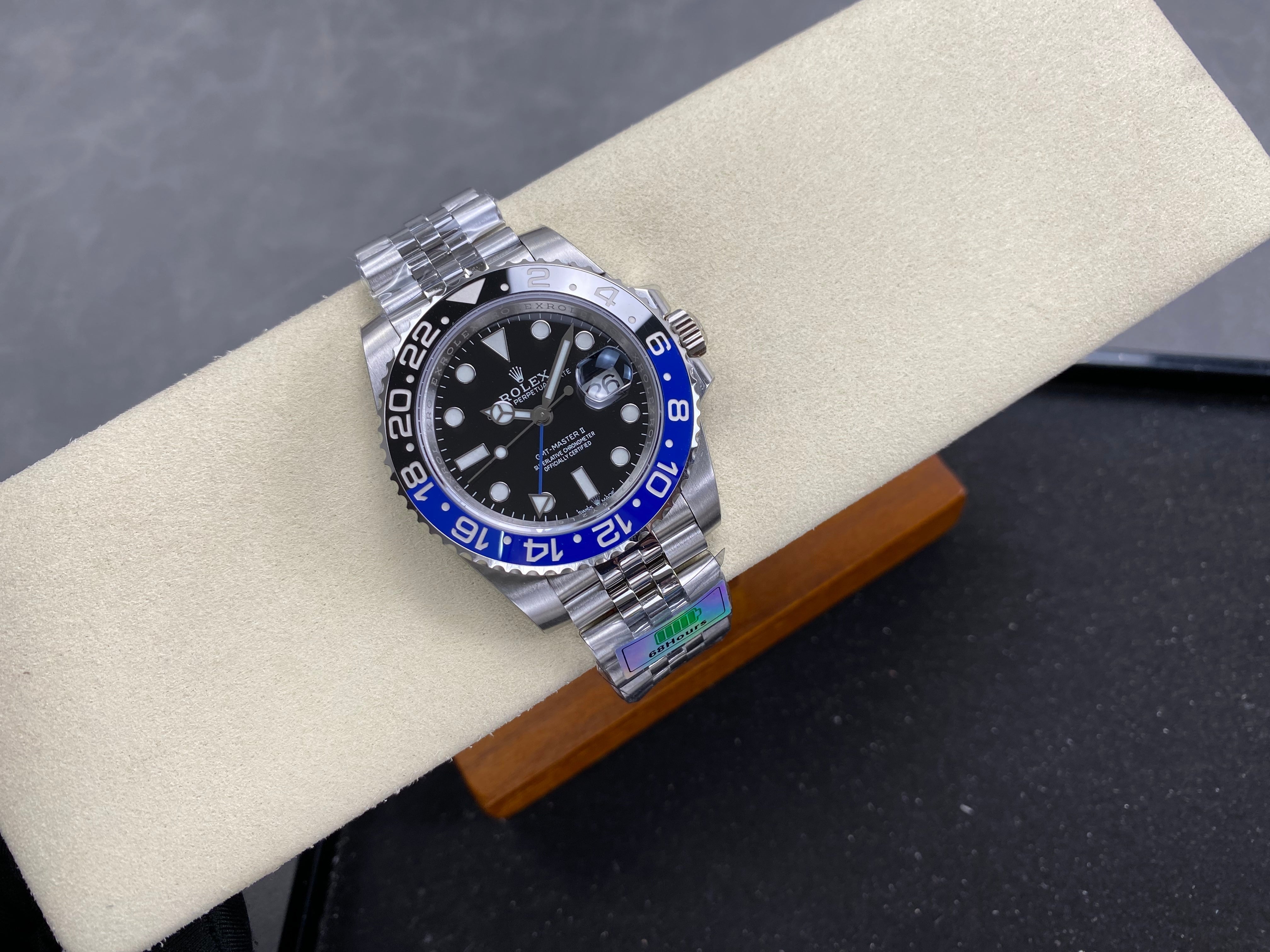 Rolex GMT- Master II Black Blue Jubilee Bracelet