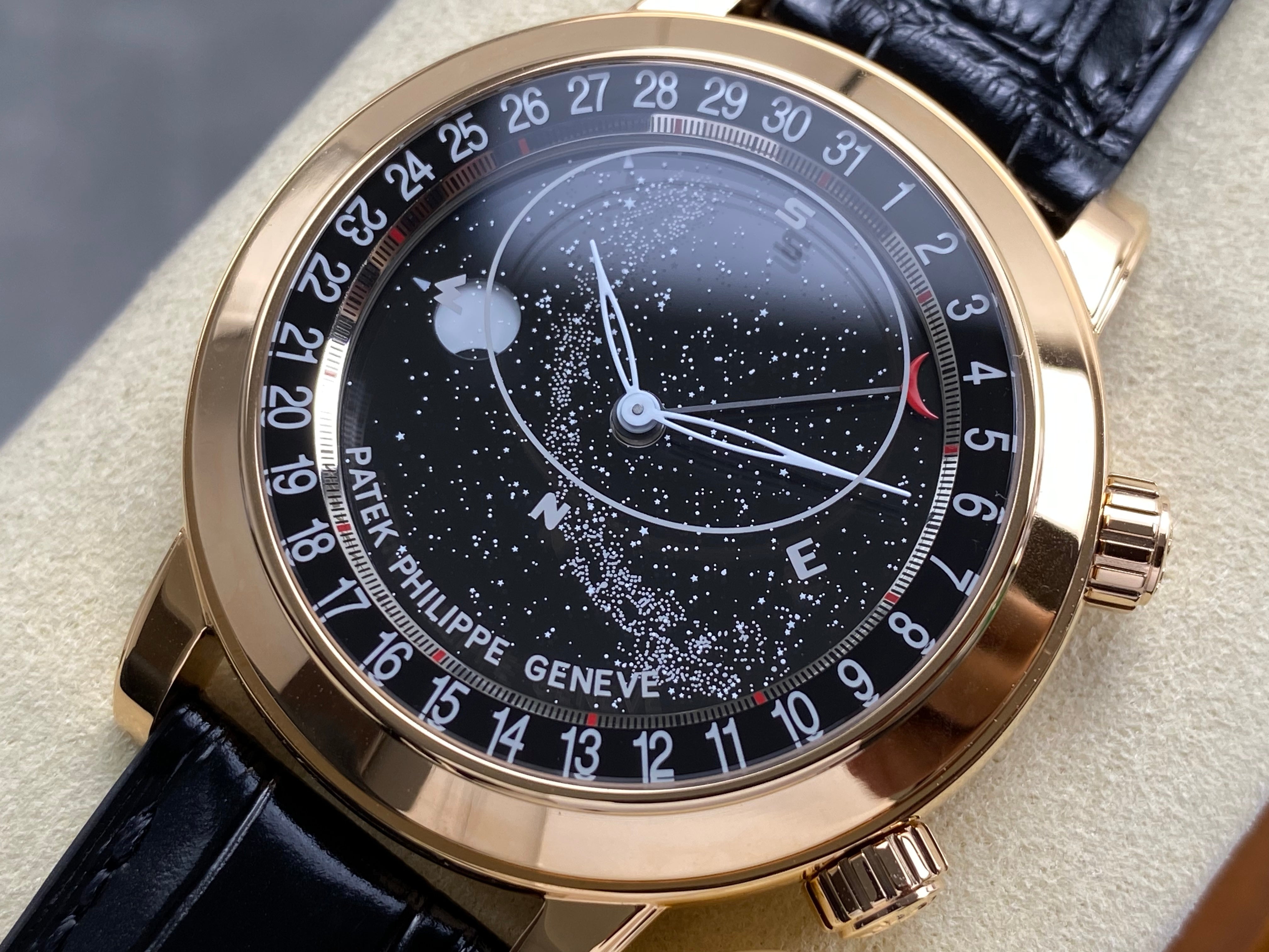 Patek Philippe Celestial Grand Complication 44mm Rose Gold Black Dial