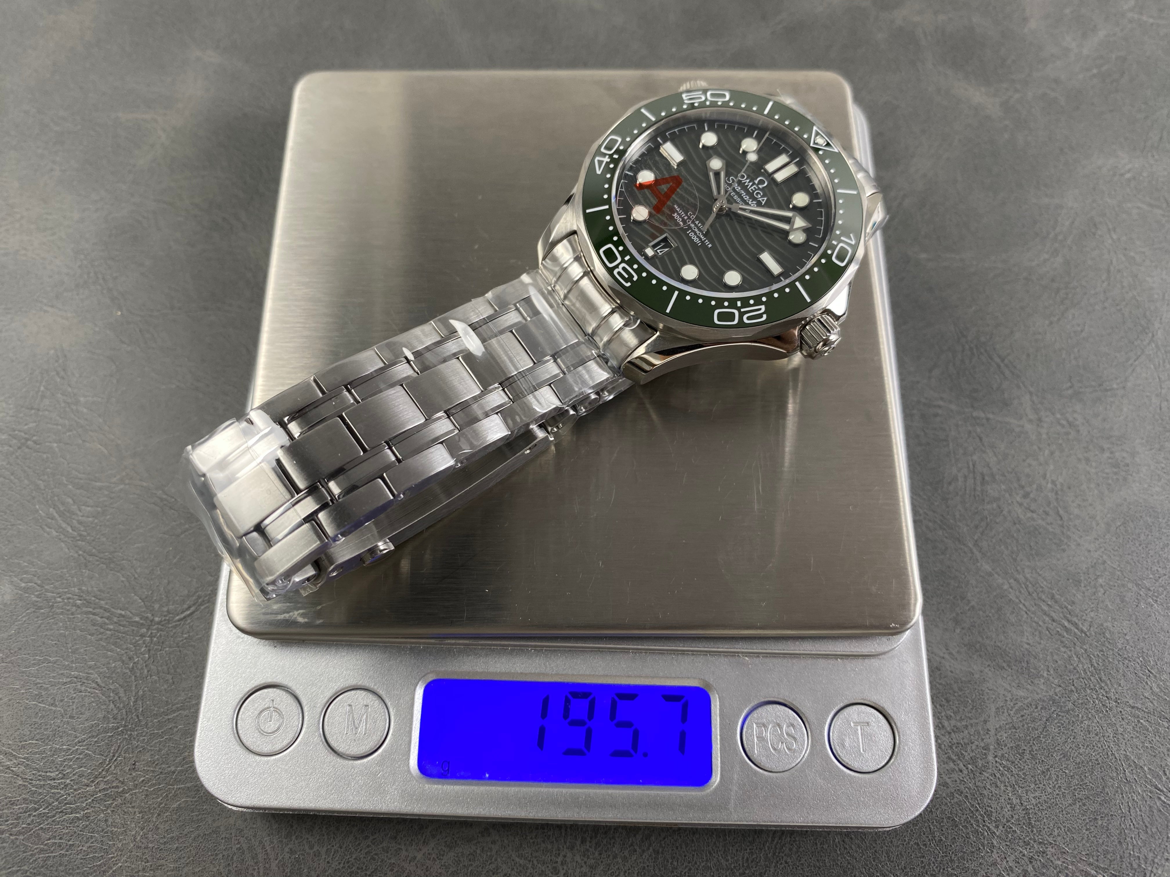 Omega Seamaster Diver 300 M Green Dial Watch