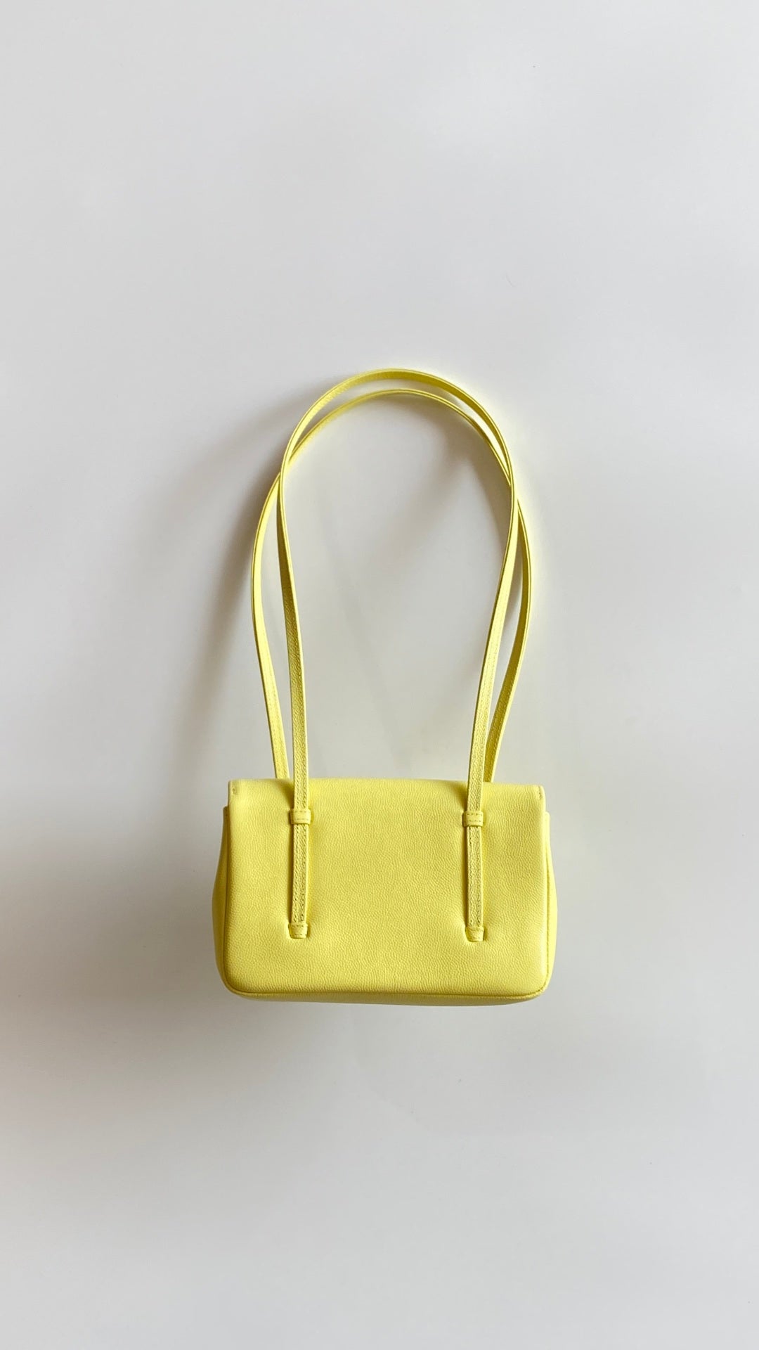 Chanel 26 Shoulder Bag 17 Yellow Caviar Leather