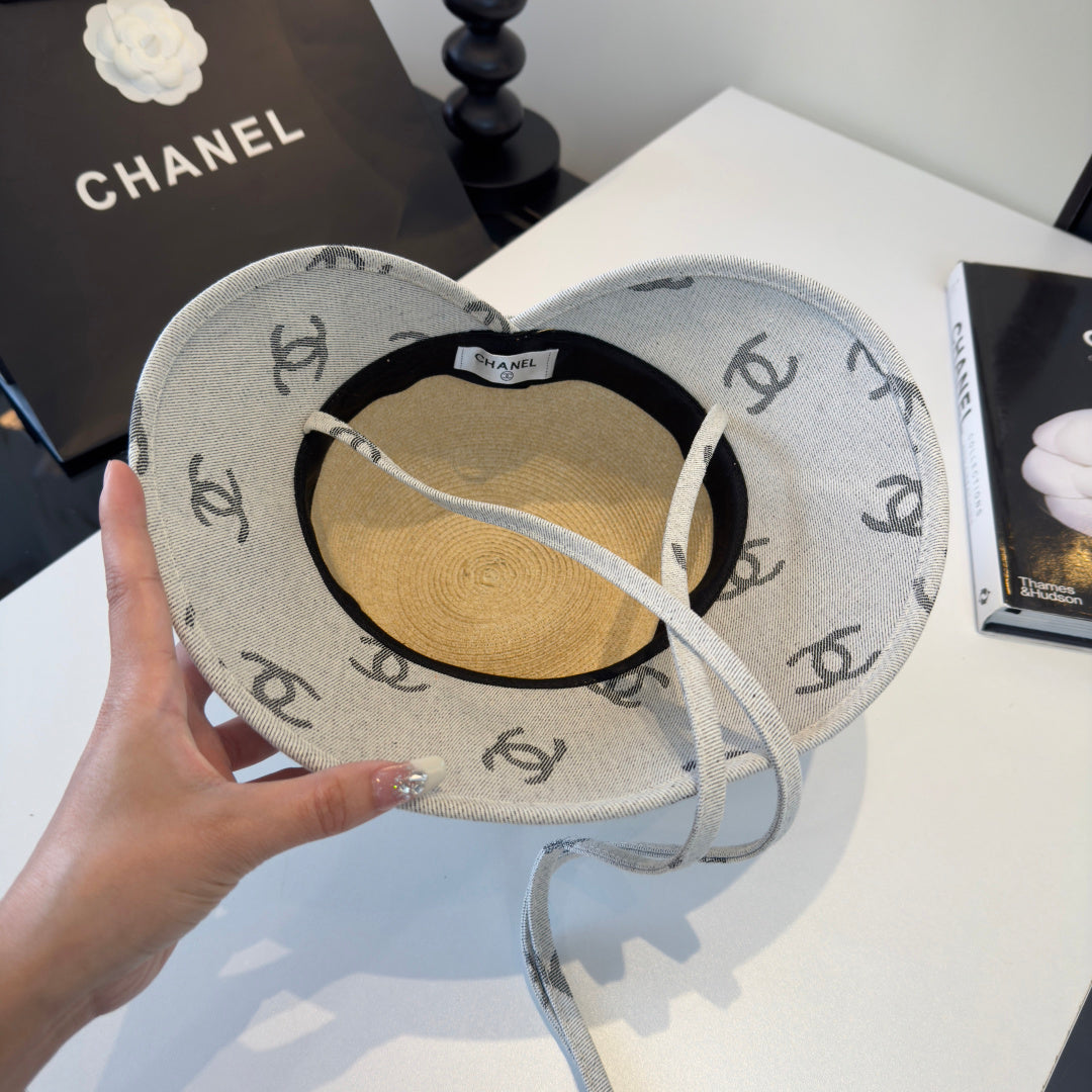 Chanel Bucket Hat With CC Logo Pattern 279627