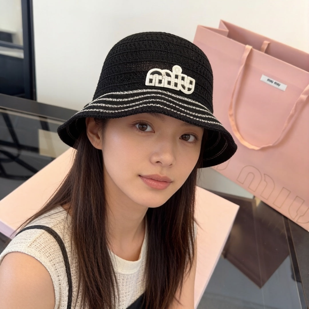 Miu Miu Knitted Fisherman Hat 360690