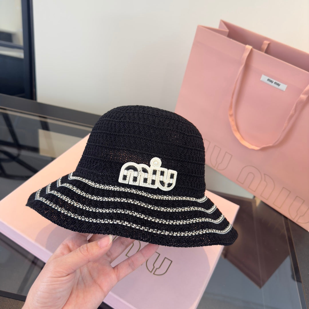 Miu Miu Knitted Fisherman Hat 360690
