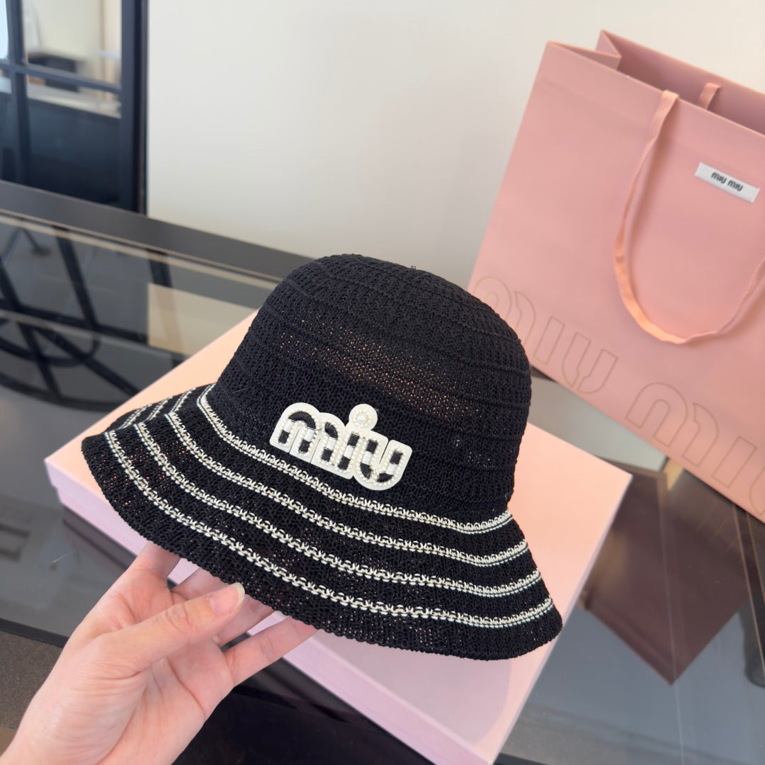 Miu Miu Knitted Fisherman Hat 360690