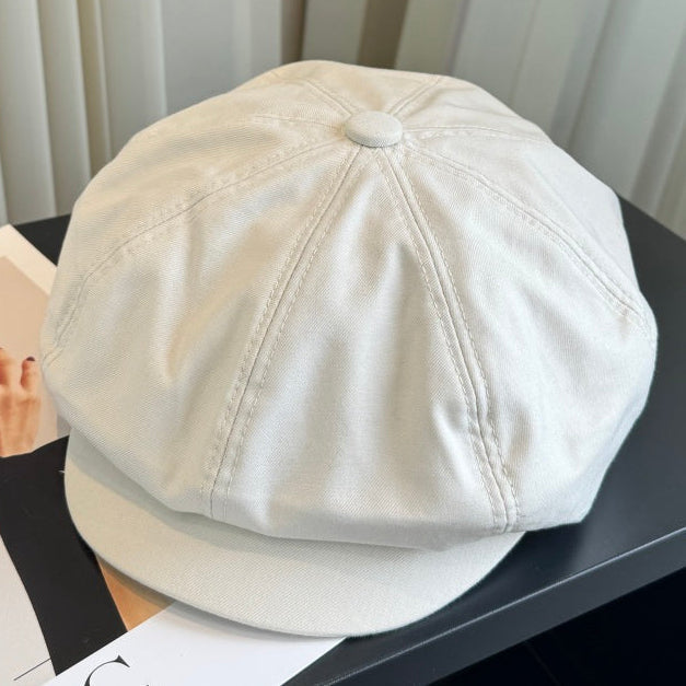 Celine Fabric Casquette Ivory Hat 454017
