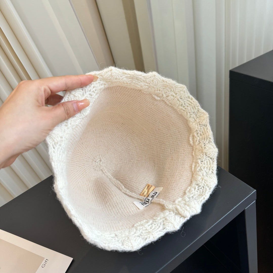 Miumiu Bucket Hat With Bow 448038