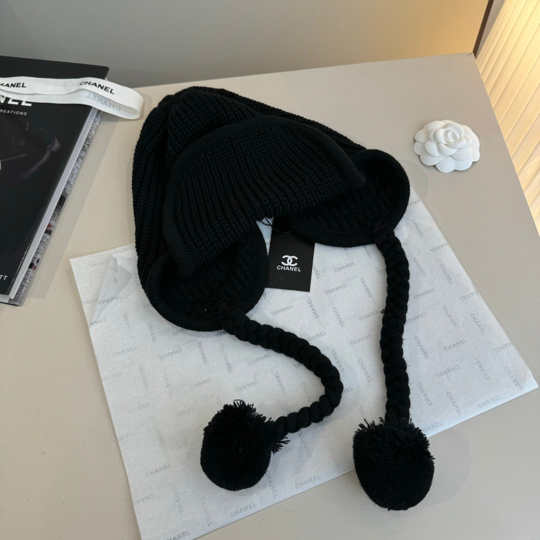 Chanel Earflap Hat 447869