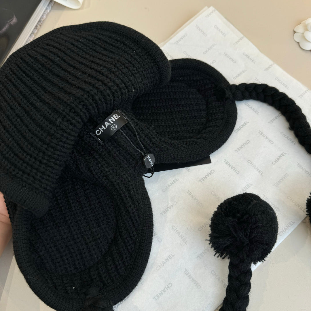 Chanel Earflap Hat 447869