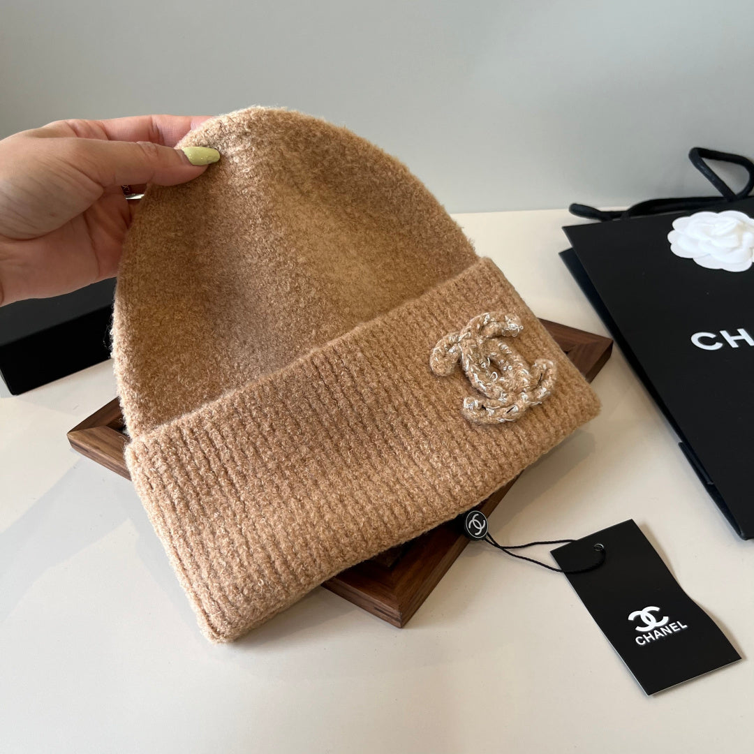 Chanel Beanie Wool 447885