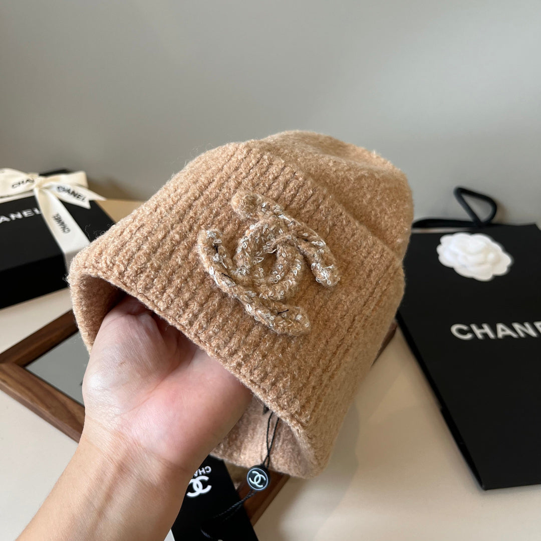 Chanel Beanie Wool 447885