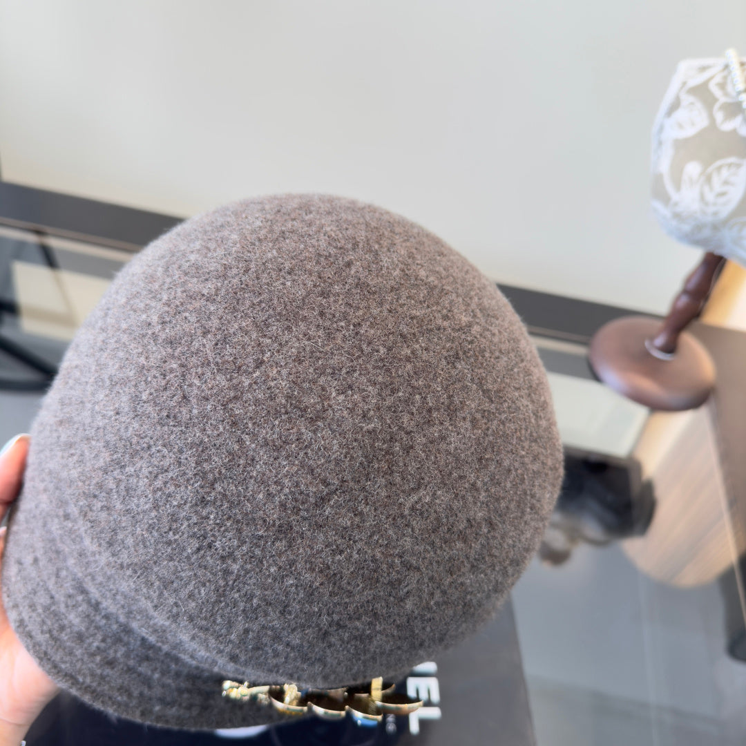 Chanel Felt Bucket Hat 491525
