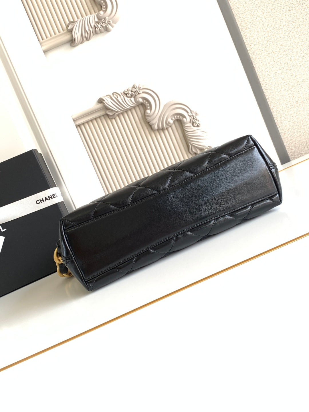 CC Hobo Bag 35 Black Lambskin 277765