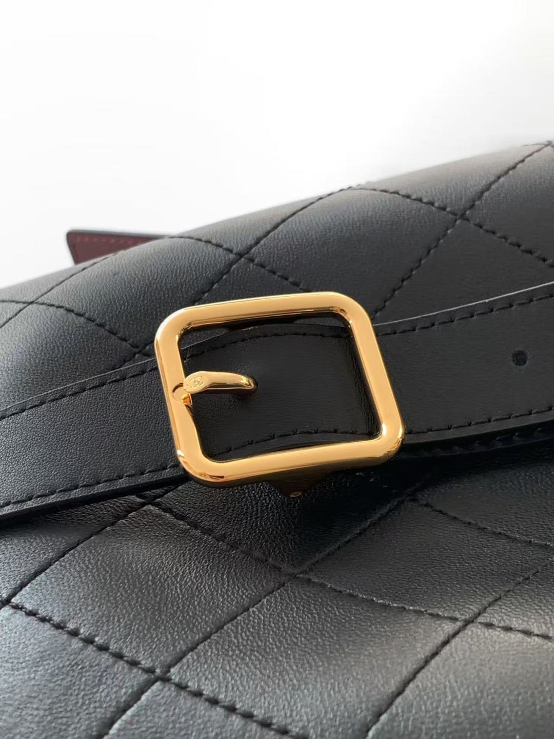 Chanel 2026 Bucket Bag Suede Leather 385786
