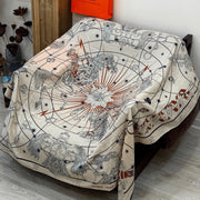 HM Starry Night Chorus Scarf 140cm Light Beige Cashmere 970969