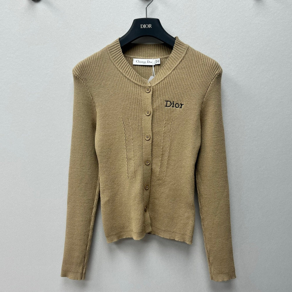 Dior 2026 Ribbed Cardigan Knit 443985