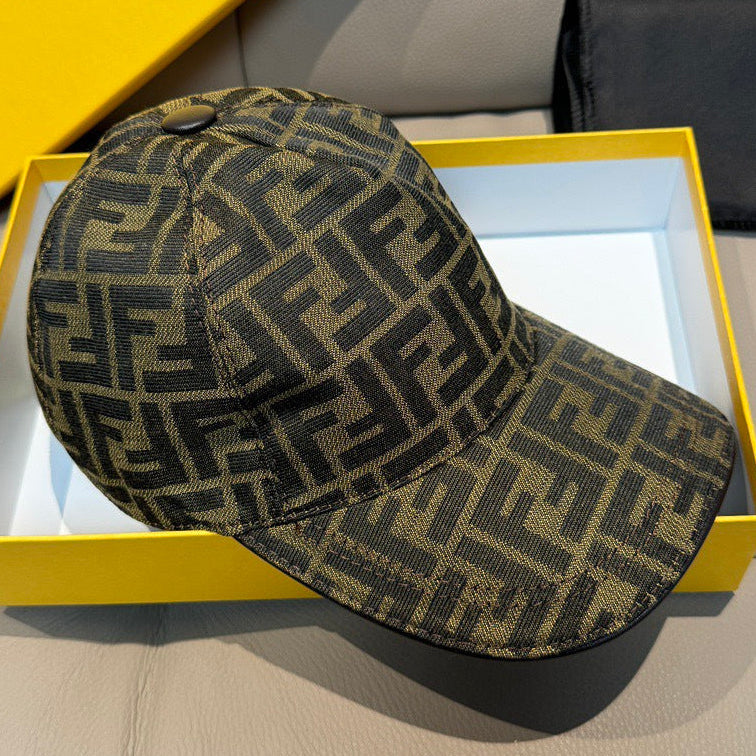 Fendi Canvas Baseball Cap Hat 454089