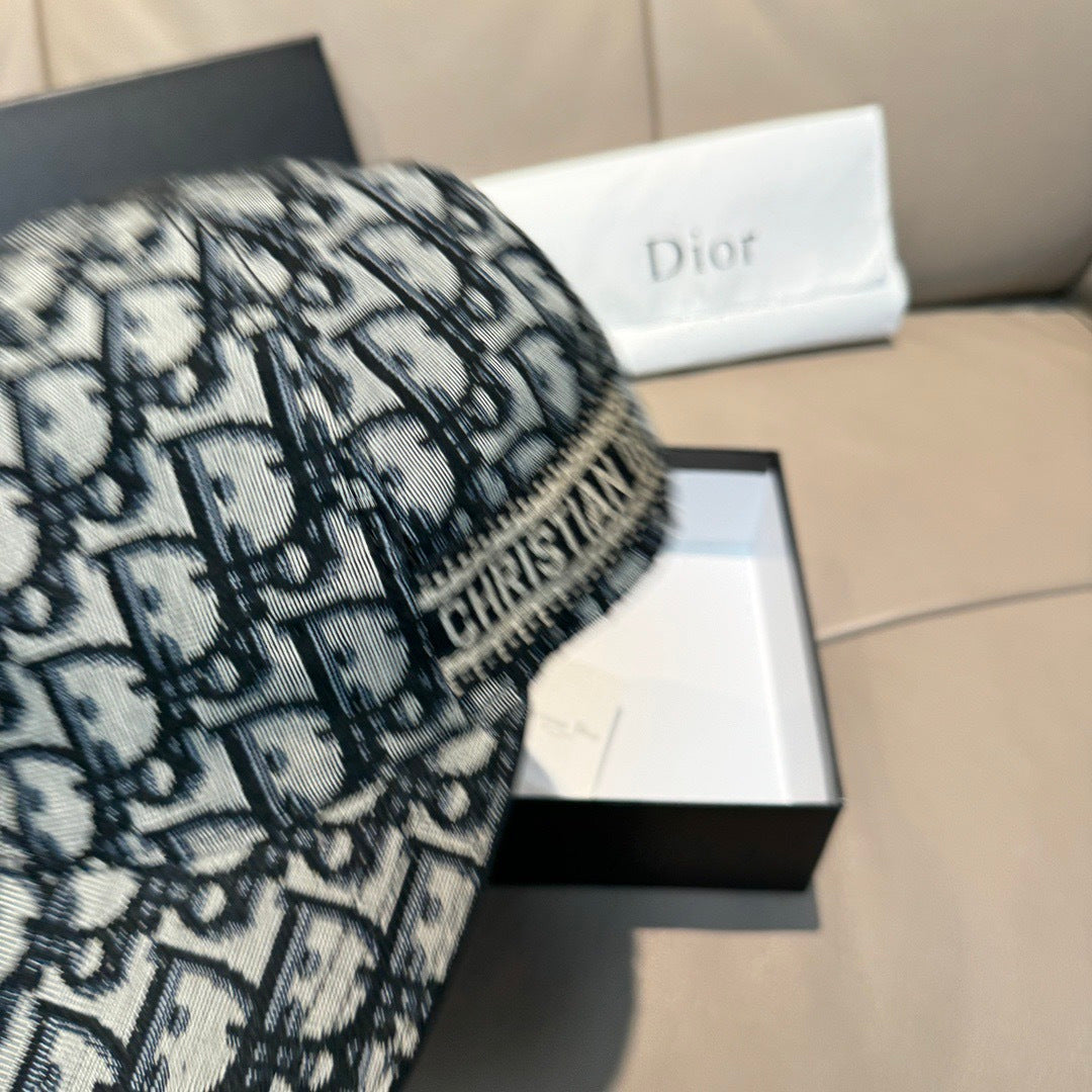 Dior Oblique Canvas Baseball Cap Hat 454118