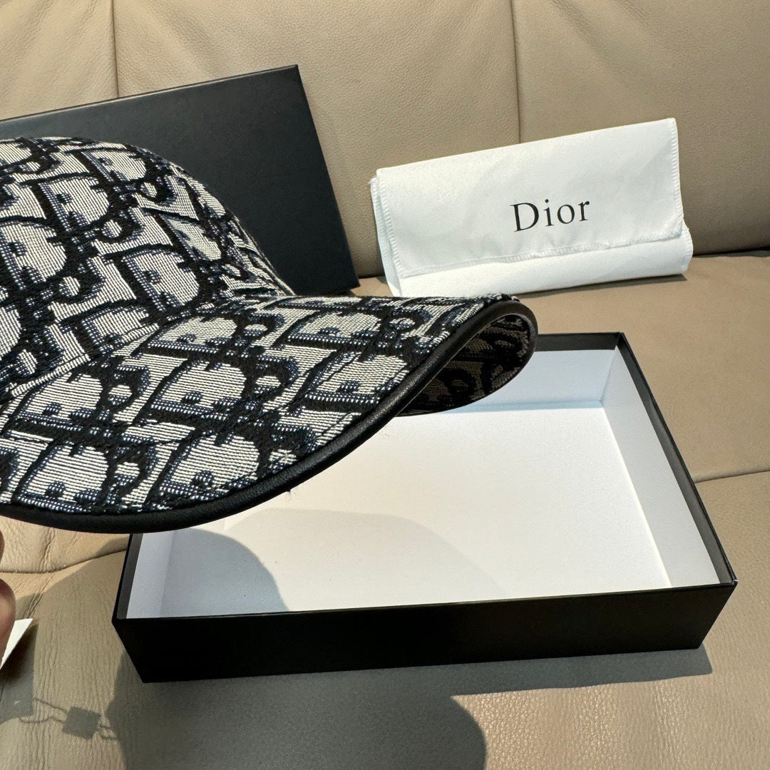 Dior Oblique Canvas Baseball Cap Hat 454118