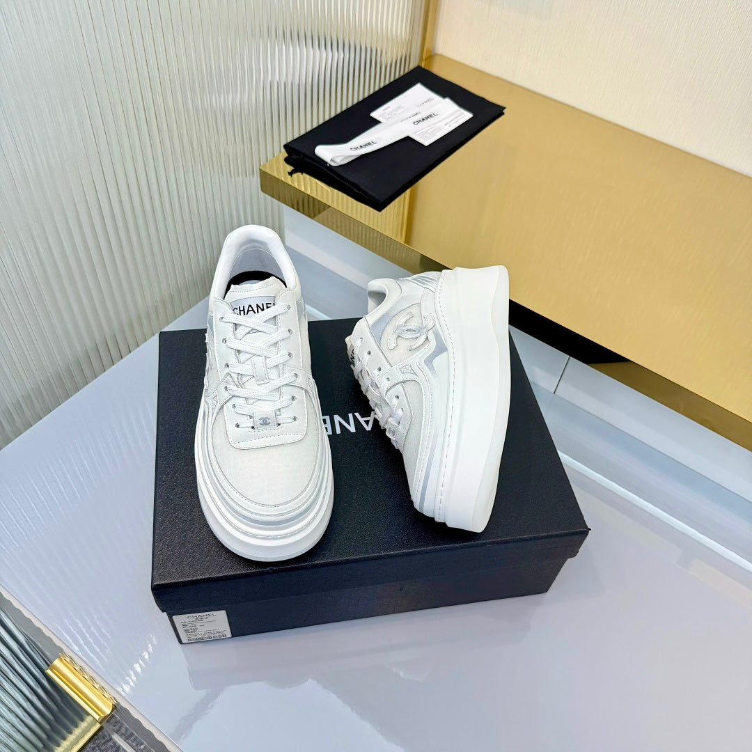Chanel 2026 Platform Sneakers Fabric 986797