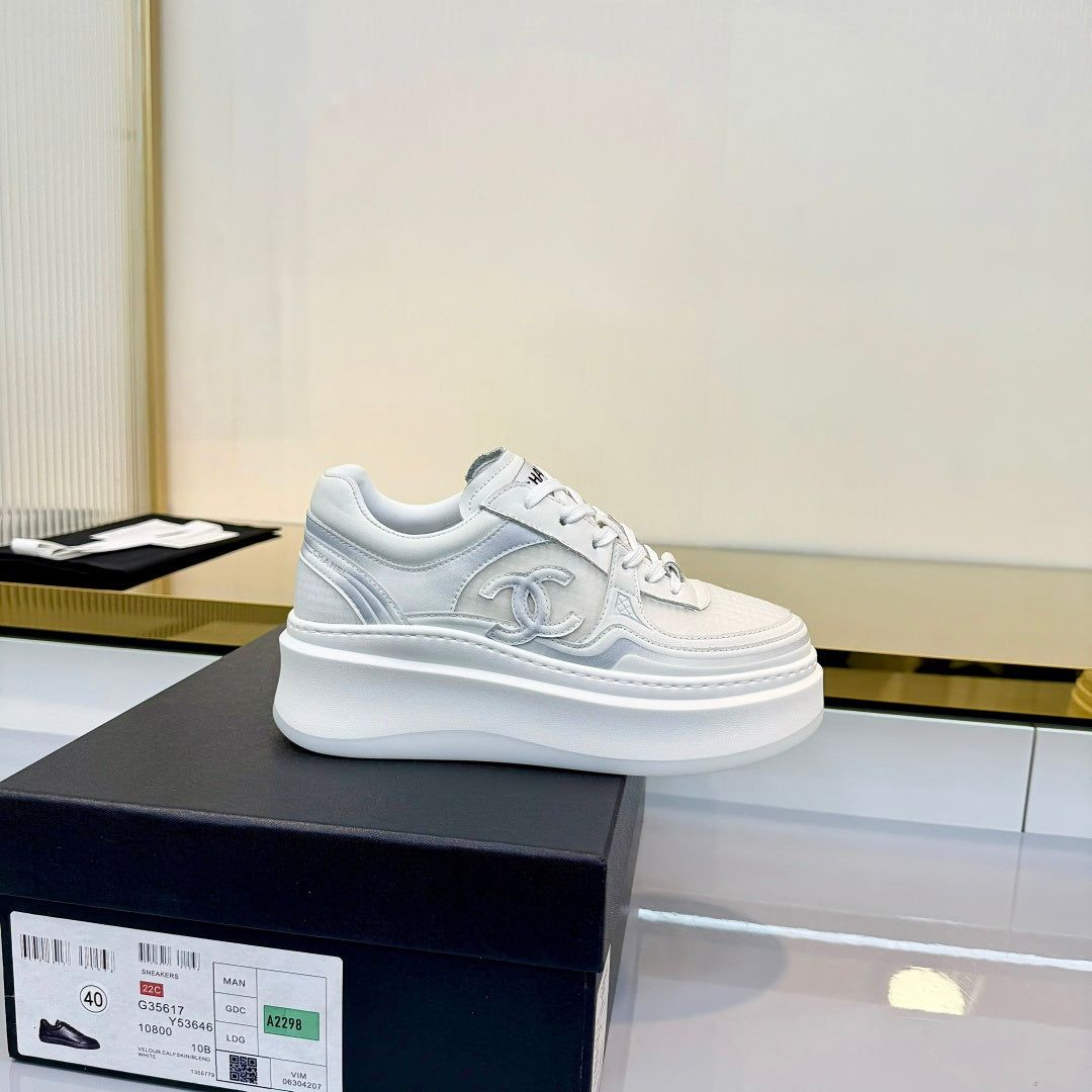 Chanel 2026 Platform Sneakers Fabric 986797